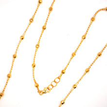 22K Gold Ball Chain