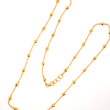 22K Gold Ball Chain