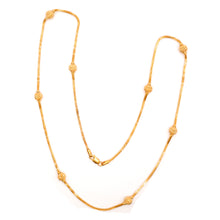 22K Gold Ball Chain