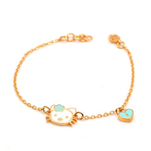 22K Gold Hello Kitty Baby Bracelet