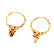 22K Gold Earrings/Hoops