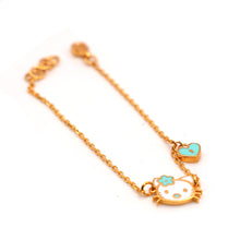 22K Gold Hello Kitty Baby Bracelet