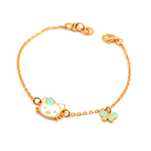 22K Gold Hello Kitty Baby Bracelet