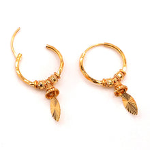 22K Gold Earrings/Hoops