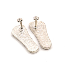 Silver Paduka Sandals