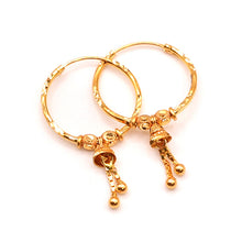 22K Gold Earrings/Hoops