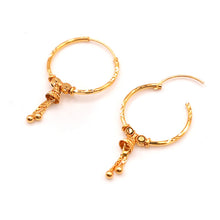 22K Gold Earrings/Hoops