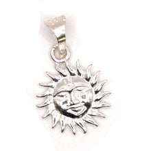 Silver Sun Baby Pendant