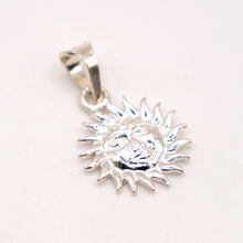 Silver Sun Baby Pendant