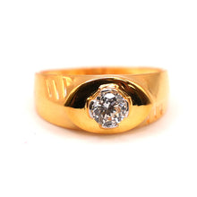 22k Gold Mens Ring