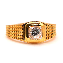 22k Gold Mens Ring