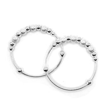 Silver Baby Ball Bangles