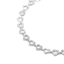 925 Silver Heart Bracelet