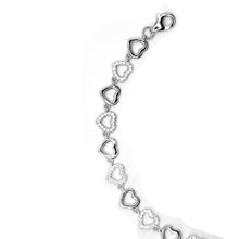925 Silver Heart Bracelet
