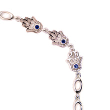 925 Silver Hamsa Bracelet