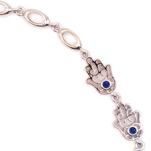 925 Silver Hamsa Bracelet