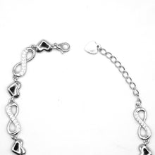 925 Silver Infinity Bracelet