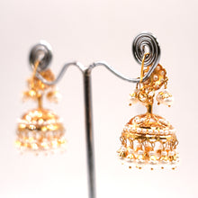 22K Gold Pearl Jhumki