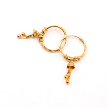 22K Gold Earrings/Hoops