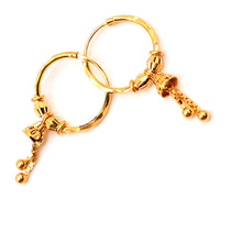 22K Gold Earrings/Hoops