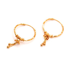 22K Gold Earrings/Hoops