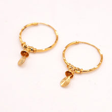22K Gold Earrings/Hoops