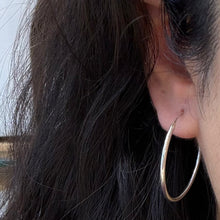 925 Sterling Silver Hoops