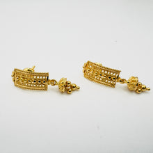 22K Gold Traditional Drop Studs