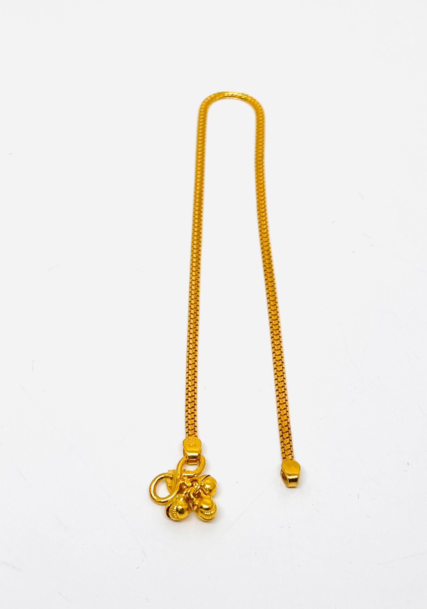 22k GOLD ANKLET (SINGLE)