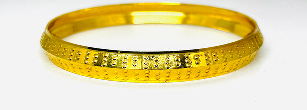 22K Gold Men's Kara