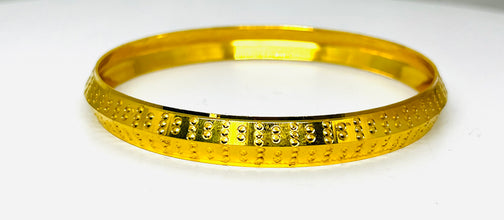 22K Gold Men's Kara