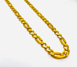22k Gold Figaro Chain