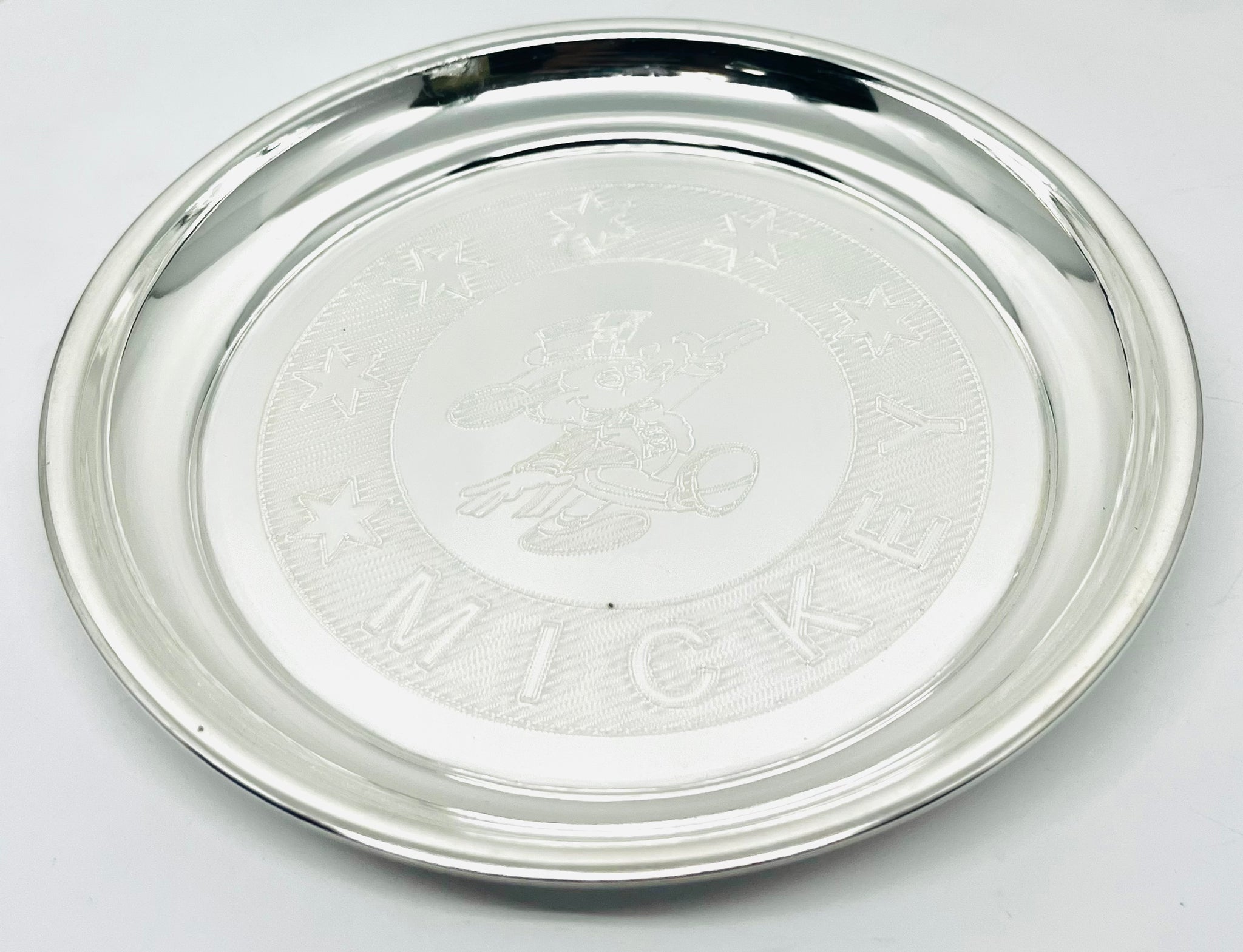 Sterling Silver Utensil set with (Mickey Mouse Edition)