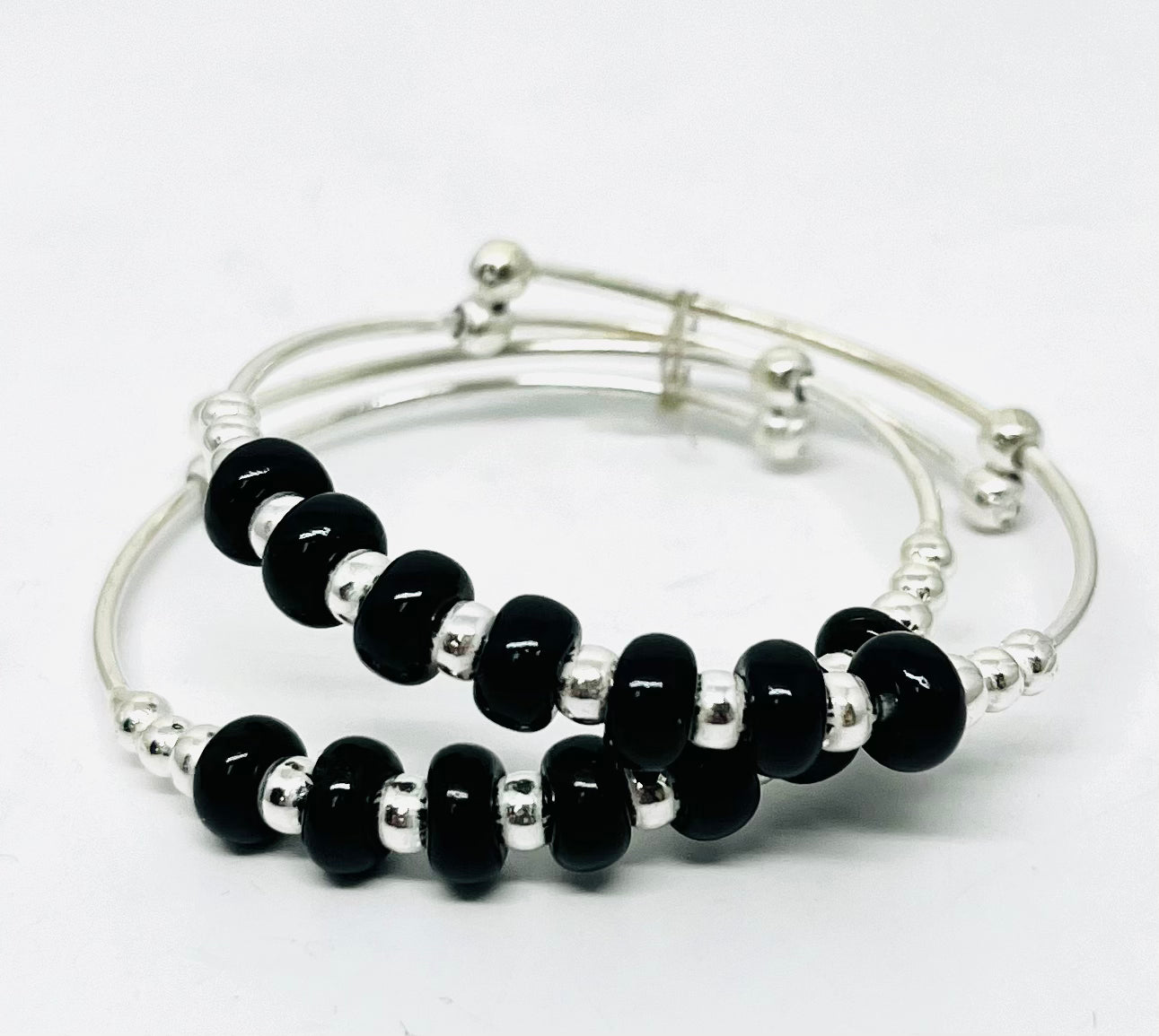 Silver Baby Bangle