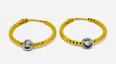 22K Gold Earrings