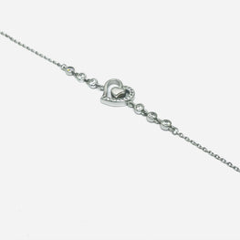 Sterling Silver Heart Shaped Bracelet