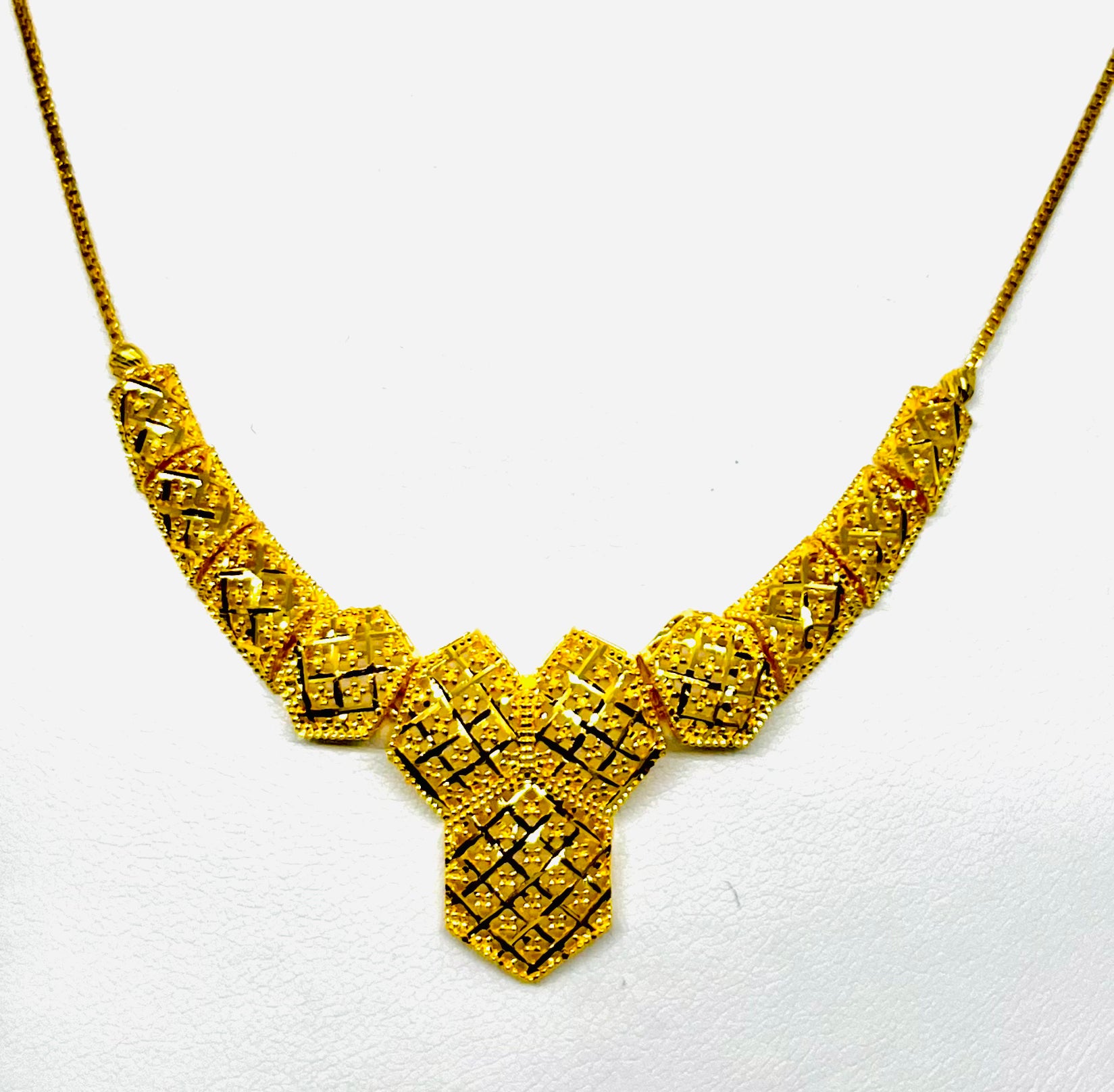 22k Gold Necklace Set