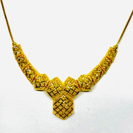 22k Gold Necklace Set