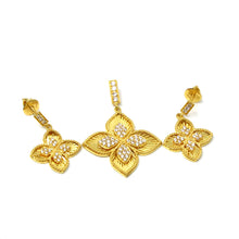 22k Gold Pendant Set