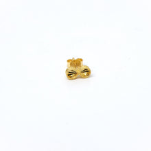 21K Gold Infinity Studs