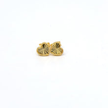 21K Gold Designer Studs