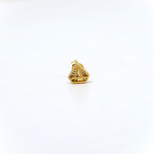 21K Gold Diamond Shaped Studs