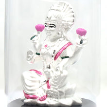 999 Silver Goddess Lakshmi Murti in Case