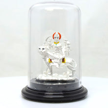999 Silver Goddess Durga Murti in Case