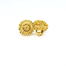 22K Gold Traditional Studs