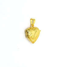 22k Gold Designer Heart Pendant