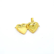 22k Gold Designer Heart Pendant