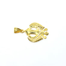 22k Gold Khanda Pendant