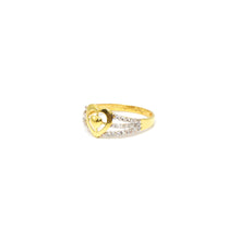 22K Gold Heart Ring