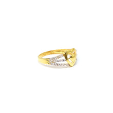 22K Gold Heart Ring